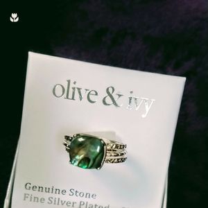 Ring set of 3. Genuine stone